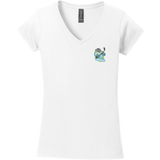 Atlantic City Seals Softstyle Ladies Fit V-Neck T-Shirt