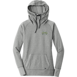 HVM Bulldogs New Era Ladies Tri-Blend Fleece Pullover Hoodie