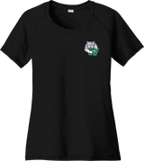 Woodbridge Wolfpack Ladies PosiCharge Tri-Blend Wicking Scoop Neck Raglan Tee