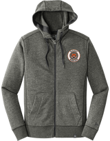 Biggby Bobcats New Era French Terry Full-Zip Hoodie