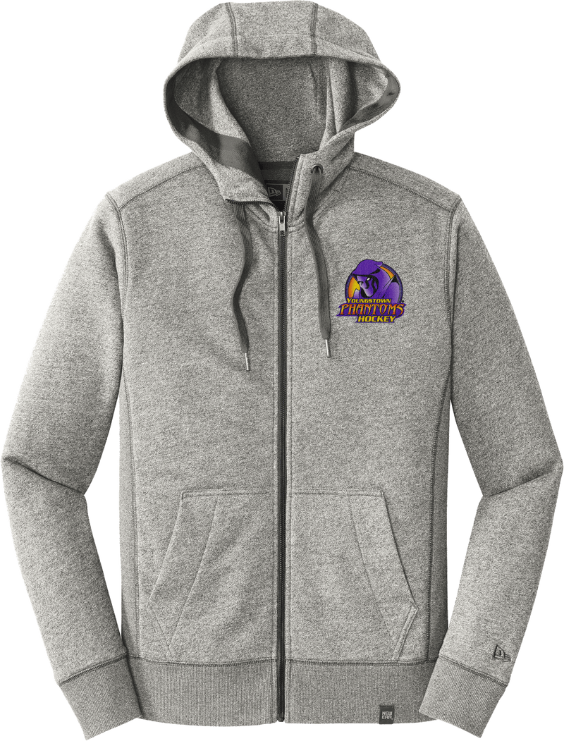 Youngstown Phantoms New Era French Terry Full-Zip Hoodie