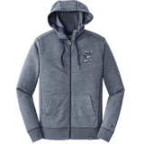 Hard Edge Hockey New Era French Terry Full-Zip Hoodie