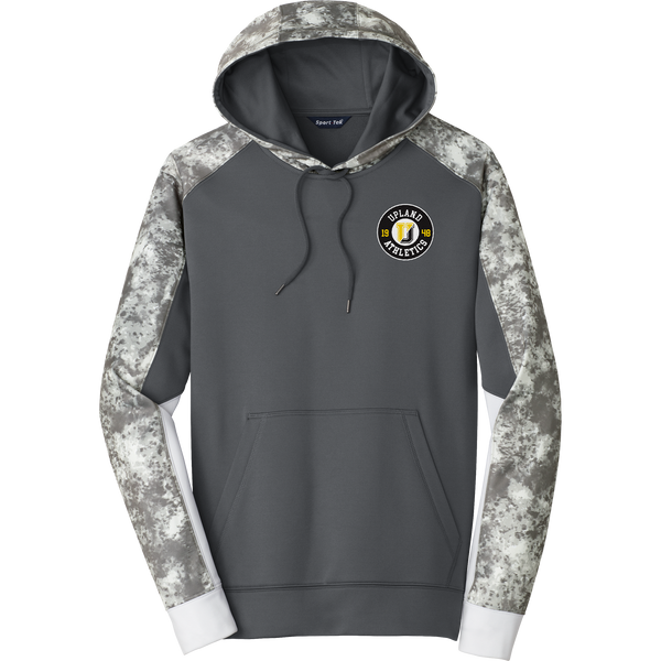 Upland Country Day School Sport-Wick Mineral Freeze Fleece Colorblock Hooded Pullover