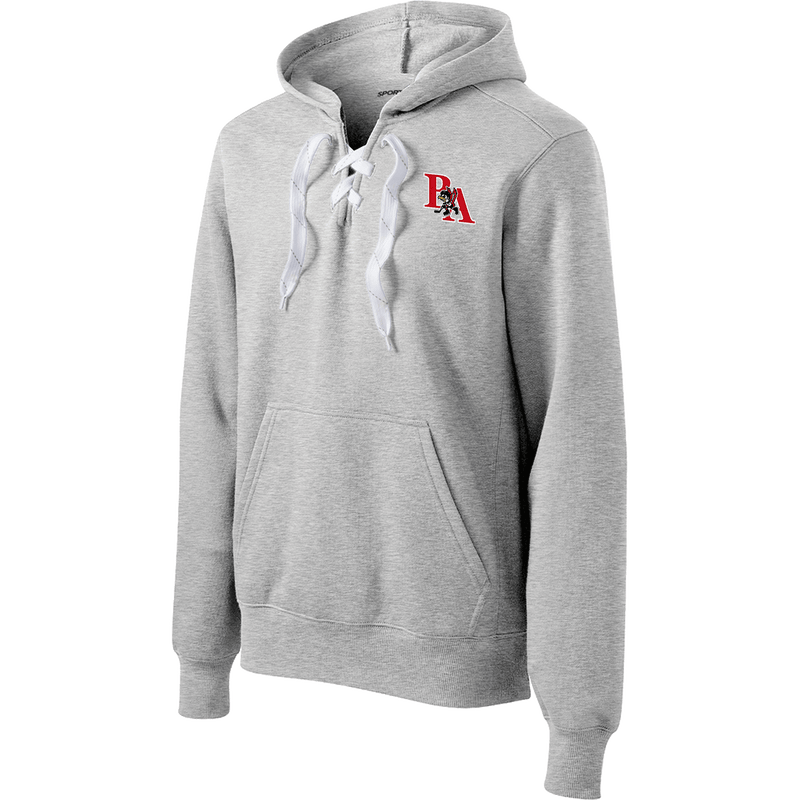 Benet Hockey Lace Up Pullover Hooded Sweatshirt