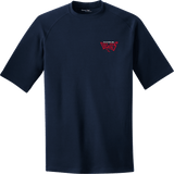 York Devils PosiCharge Tri-Blend Wicking Raglan Tee