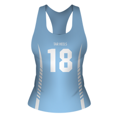 Metro Team Tar Heels Lacrosse Racerback (Womens Lacrosse)
